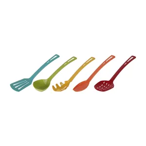 Aida Colored 5 Pcs Spatula Ladle Set