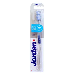 مسواک جردن مدل Target White با برس نرم