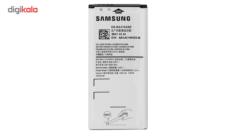 باتری موبایل مدل EB-BA310ABE با ظرفیت 2300mAh مناسب برای گوشی موبایل سامسونگ Galaxy A3 2016