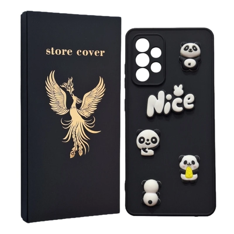  کاور استور کاور طرح پاندا برجسته مدل a13 مناسب برای گوشی موبایل سامسونگ Galaxy A13 / A32 5G