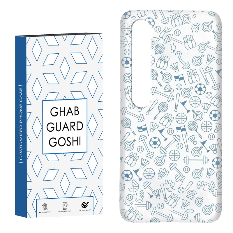 کاور قاب گارد گوشی طرح ورزشی کد Dimo-121 مناسب برای گوشی موبایل شیائومی Mi 10 / Mi 10 pro