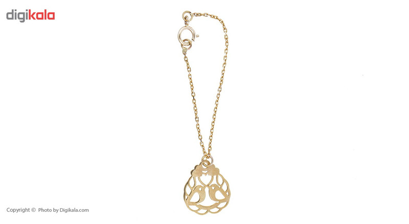 آویز ساعت طلا 18 عیار زنانه ماهک مدل MW0246