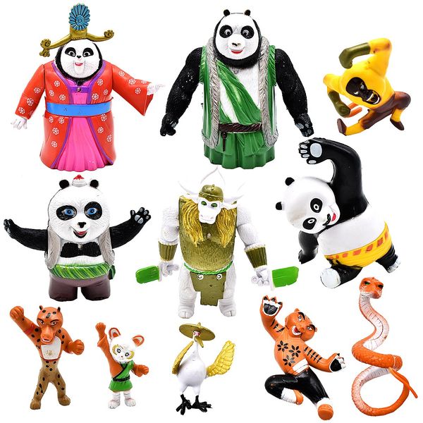 اکشن فیگور آکو مدل Kongfu Panda بسته 11 عددی اکشن فیگور آکو مدل Kongfu Panda بسته 11 عددی