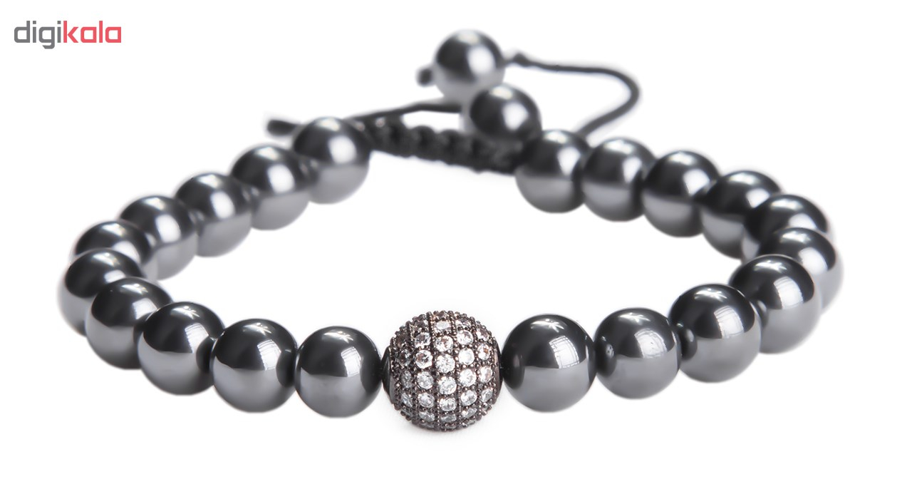 دستبند ریحان مدل Hematite