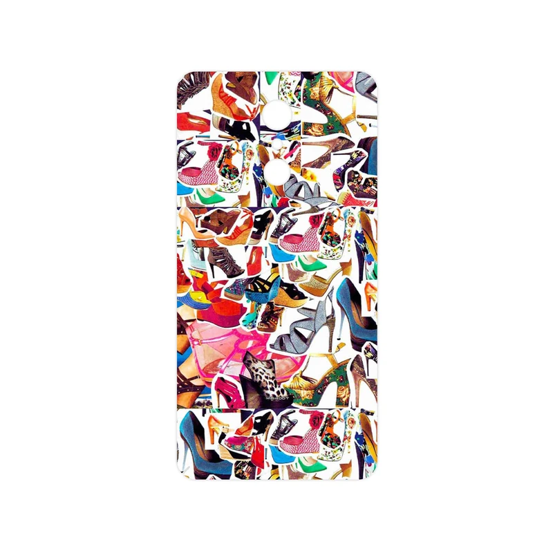 برچسب پوششی ماهوت مدل Collage of High heel Shoes مناسب برای گوشی موبایل ال جی Q Stylus