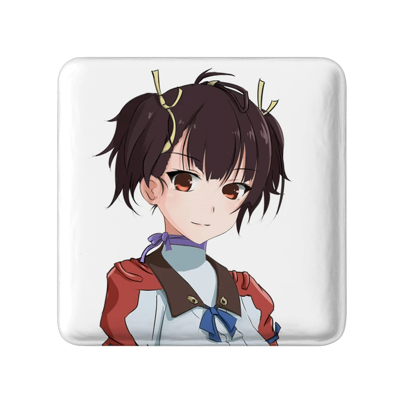 پیکسل خندالو طرح مومی انیمه کابانری Kabaneri مدل مربعی کد 36000