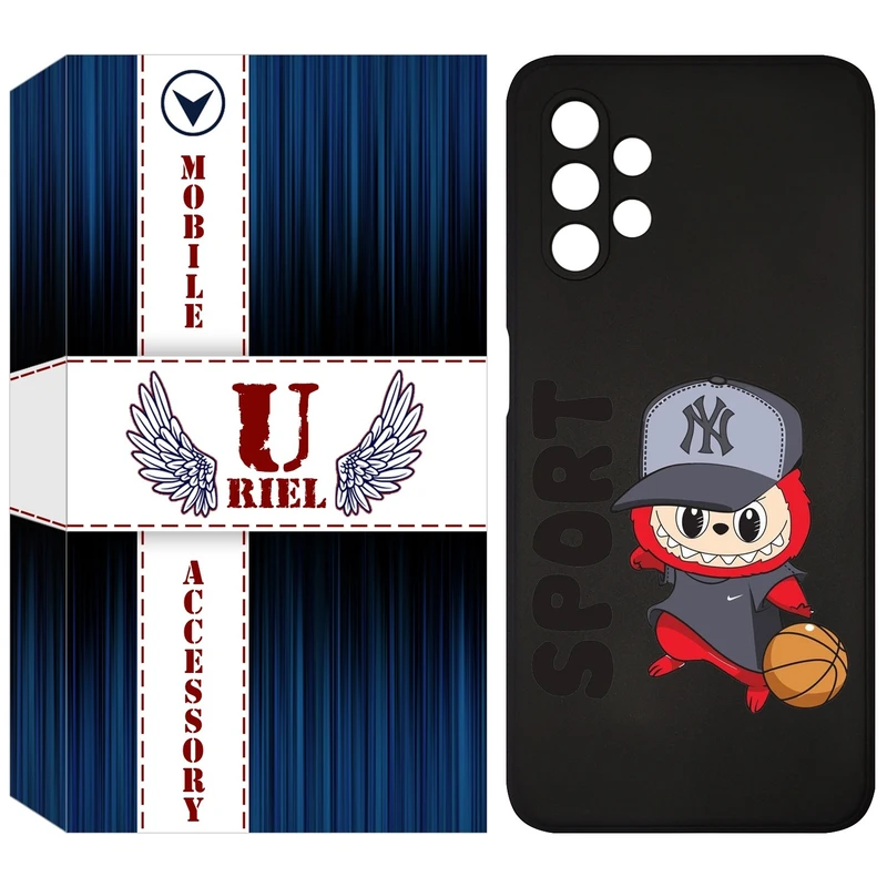 کاور یوریل قاب مدل KSH کد 148 طرح عروسک لبوبو مناسب برای گوشی موبایل سامسونگ Galaxy A13 4G