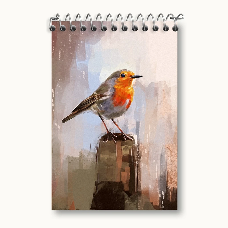 دفتر یادداشت 50 برگ خندالو مدل پرنده کد F1300