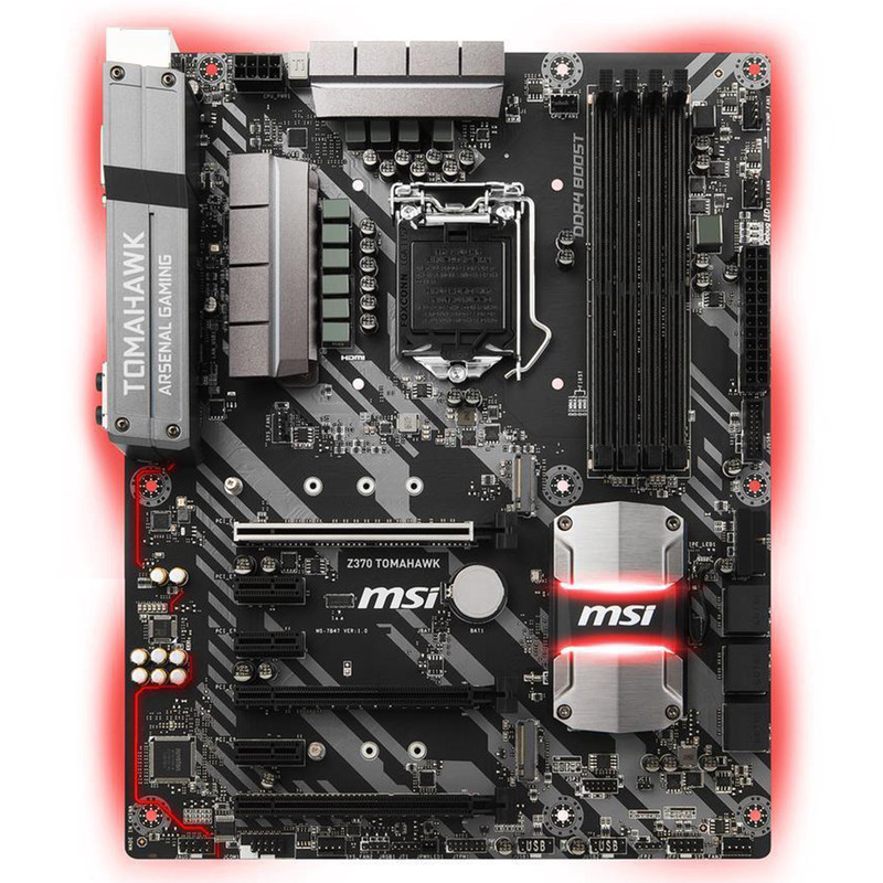 مادربرد ام اس آی مدل Z370 TOMAHAWK