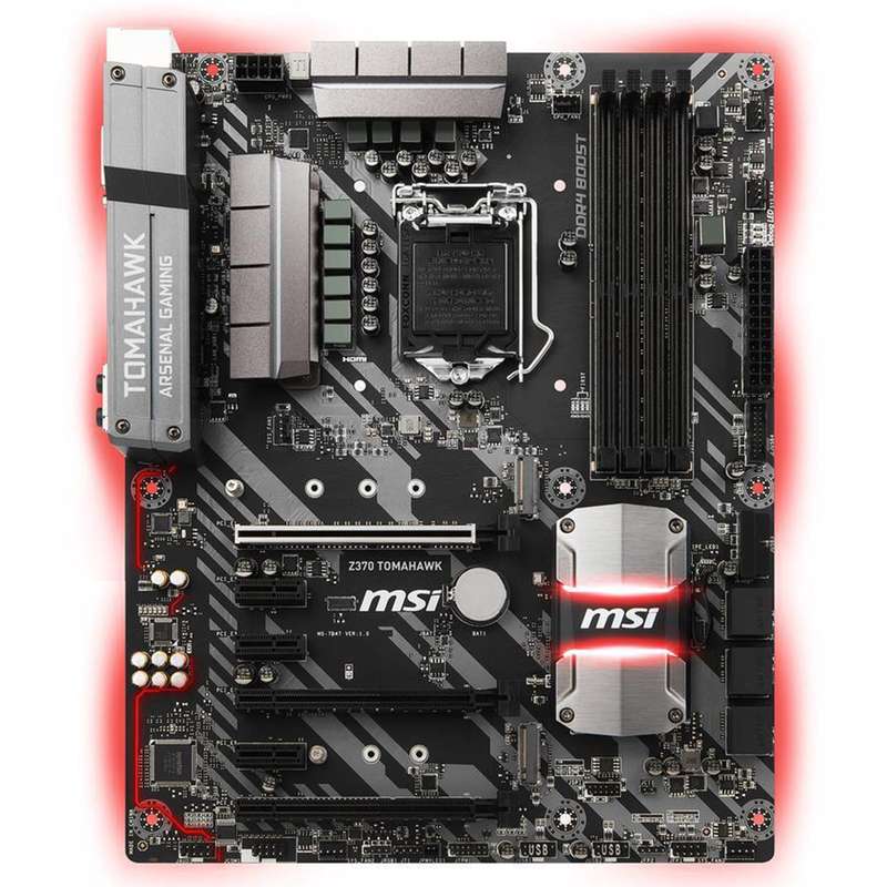 مادربرد ام اس آی مدل Z370 TOMAHAWK مادربرد ام اس آی مدل Z370 TOMAHAWK