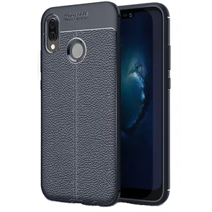 TPU Leather Design Cover For Huawei   Nova 3e/P20 Lite