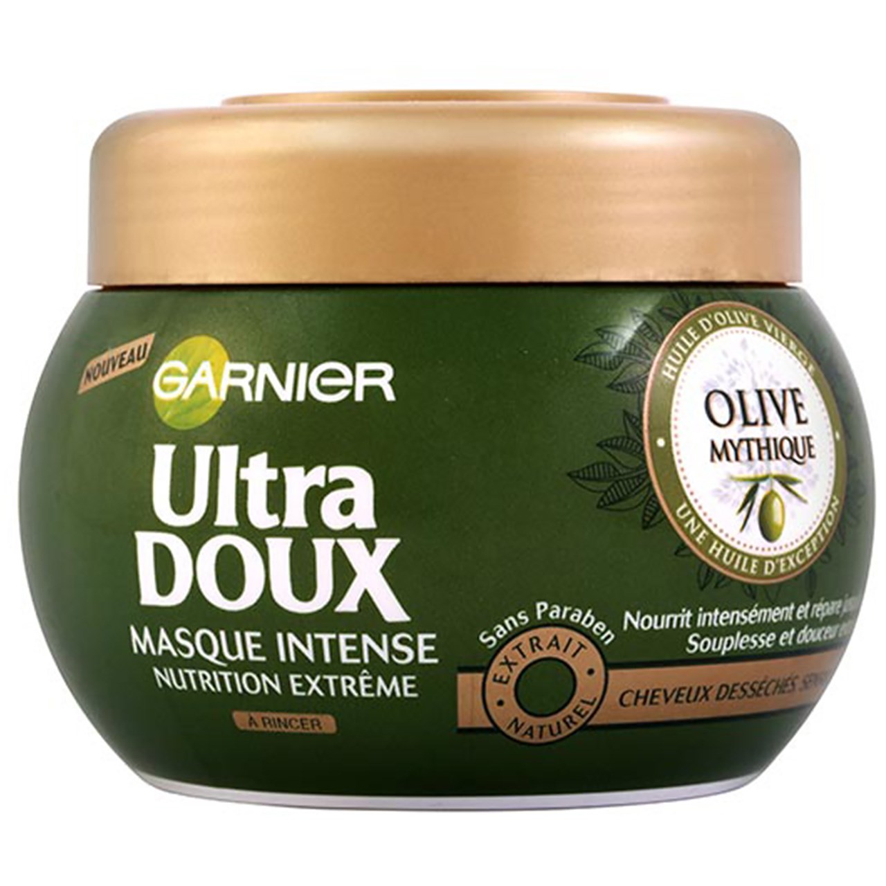 ماسک مو تقویت کننده و احیا کننده گارنیه سری Ultra Doux مدل Mythic Olive حجم 300 میلی لیتر