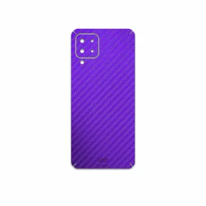 MAHOOT Purple-Fiber Cover Sticker for Samsung Galaxy A22 4G