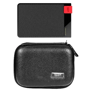 هارددیسک اکسترنال سیلیکون پاور مدل D30 ظرفیت دوترابایت به همراه کیف 