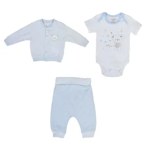 ست 3 تکه لباس نوزادی جیجیم بیبی مدل cab291