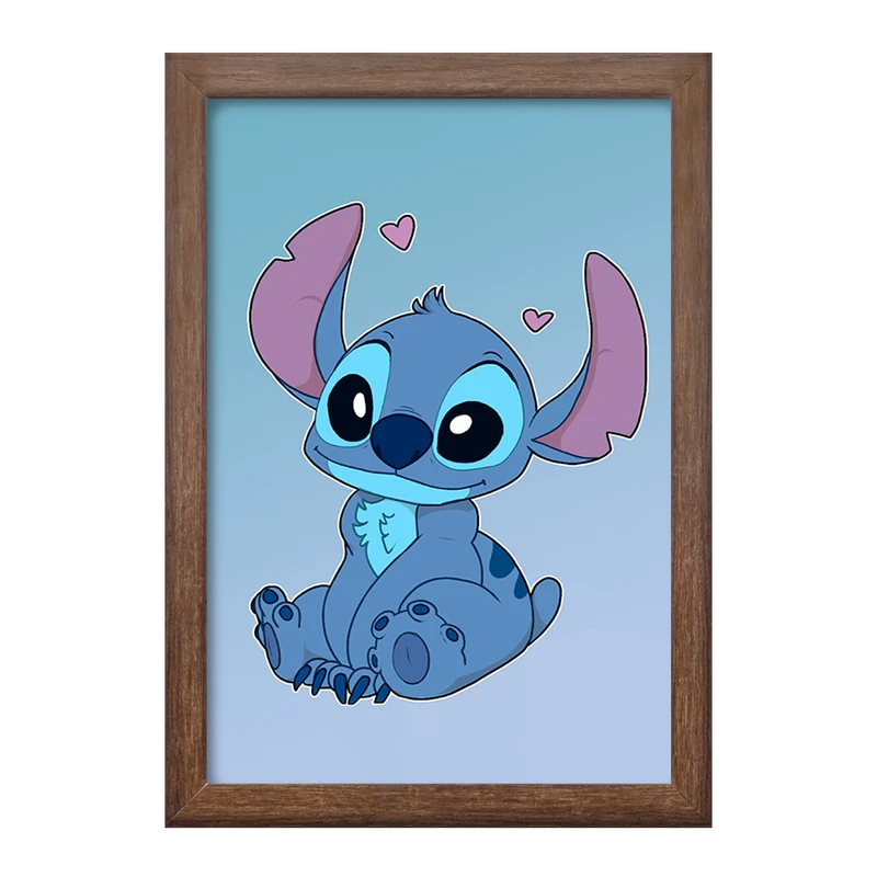 تابلو خندالو طرح استیچ (Stitch) کد 37184