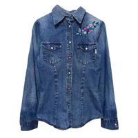 کت زنانه مدل جین گلدوزی و جواهردوزی شده