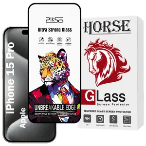 Horse PICSOH Screen Protector For Apple iPhone 15 Pro