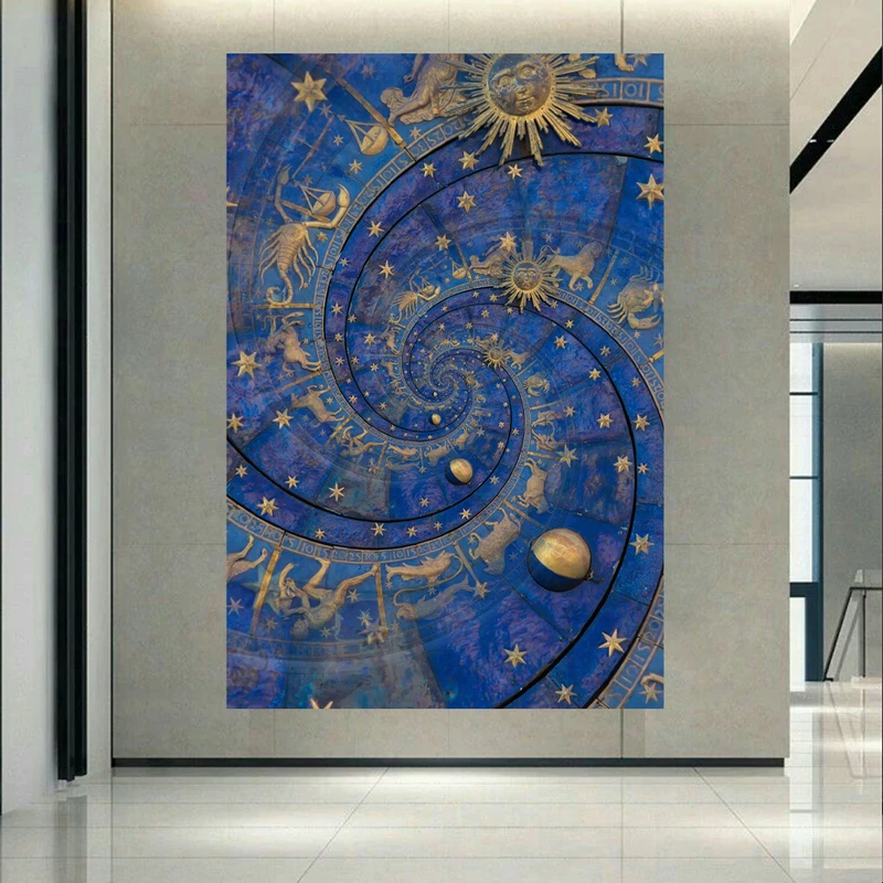 تابلو بوم طرح مخمل طالع بینی مدل عرفان کد AR3058614