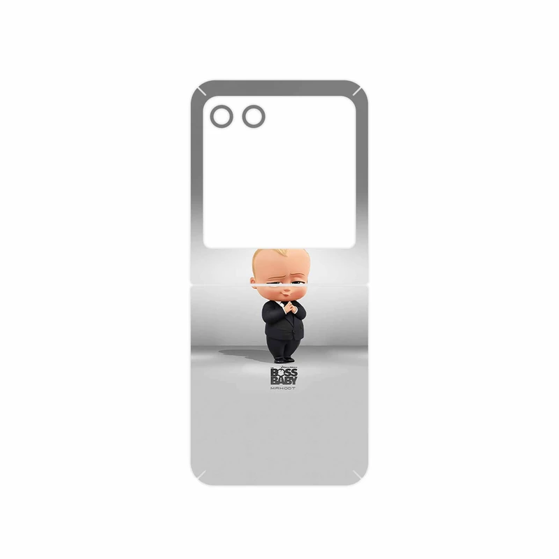 برچسب پوششی ماهوت مدل The Boss Baby مناسب برای گوشی موبایل موتورولا Razr 40 Ultra