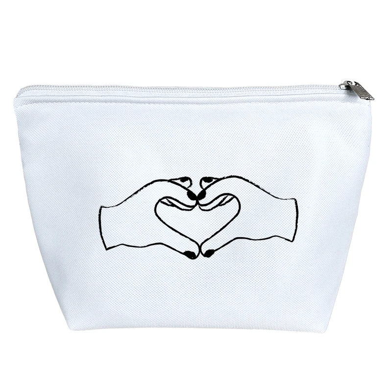 کیف لوازم آرایش دخترانه خندالو مدل قلب Heart کد 3556