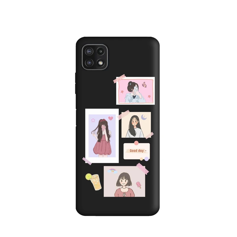 کاور قاب گارد طرح قاب عکس کد t8419 مناسب برای گوشی موبایل سامسونگ Galaxy A22 5G
