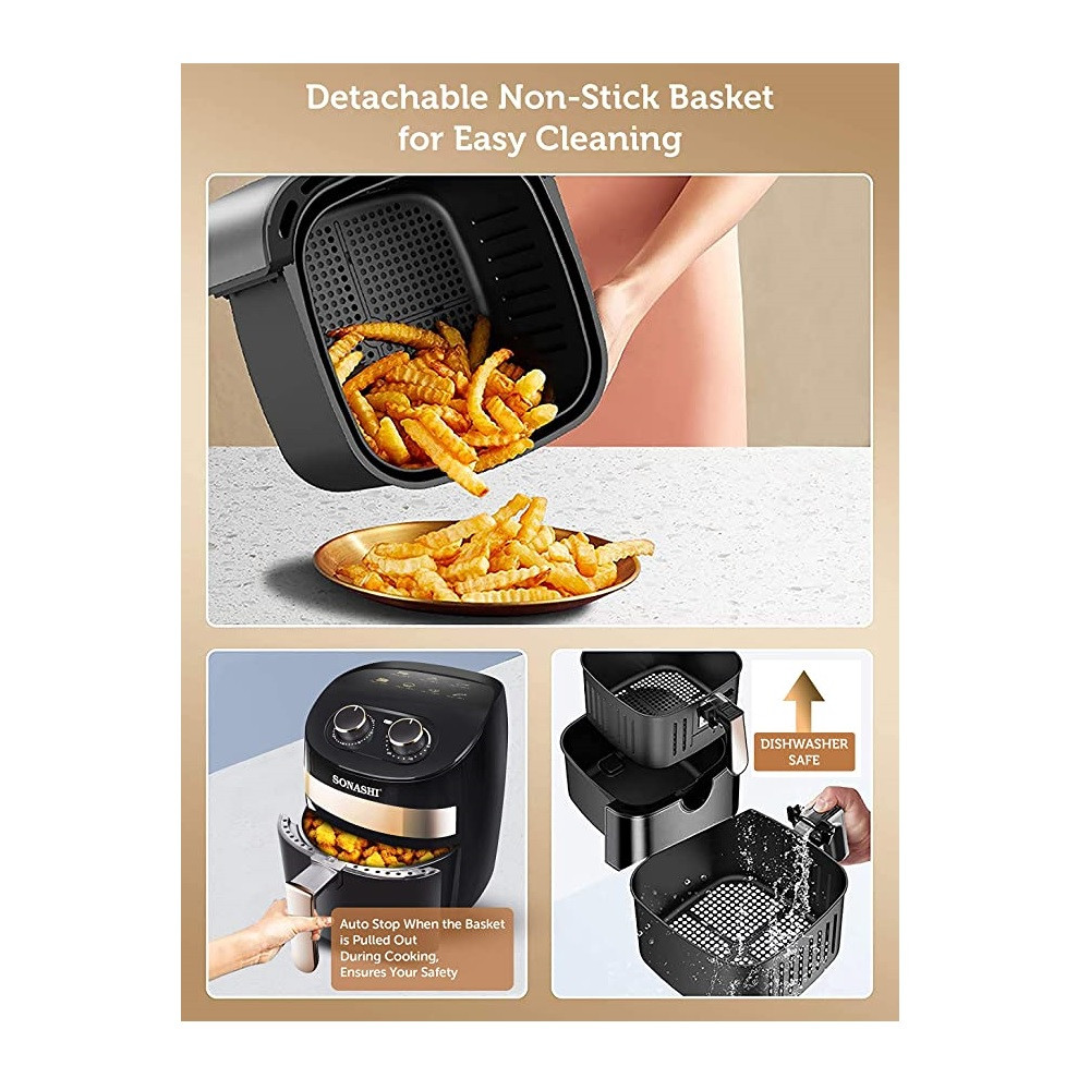 سرخ کن بدون روغن سوناشی مدل SAF-320