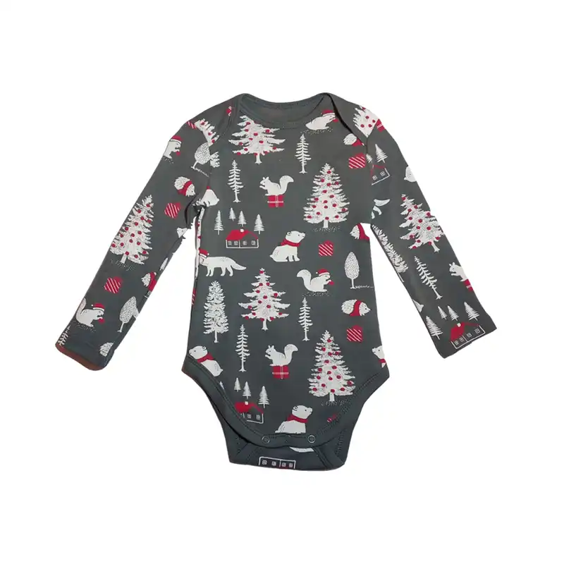 بادی آستین بلند نوزادی سی اند ای کد 5104 مجموعه 3 عددی