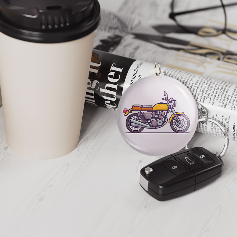 جاکلیدی خندالو مدل موتورسیکلت کد 29395 جاکلیدی خندالو مدل موتورسیکلت کد 29395