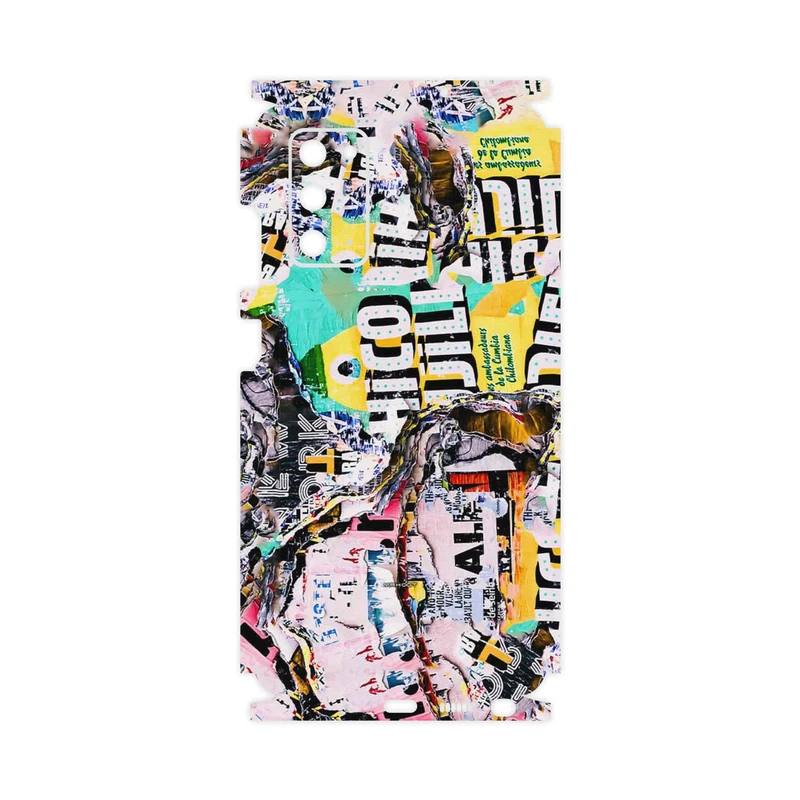 برچسب پوششی ماهوت مدل Collage of Teared Paper-FullSkin مناسب برای گوشی موبایل سامسونگ Galaxy Note 20