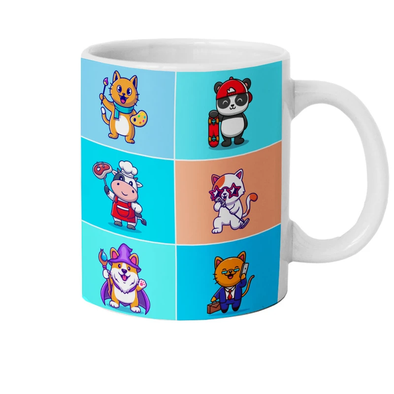 ماگ هومرو طرح دخترونه فانتزی مدل M771