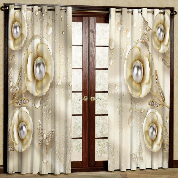 پرده پانچی کد 6466 سایز 280x140 سانتی متر