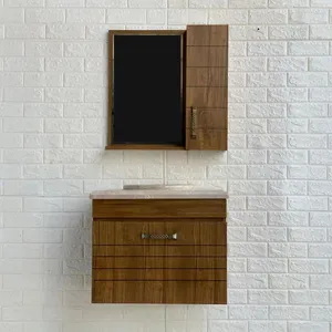 ست کابینت و روشویی آکاژو مدل A506 به همراه آینه و باکس