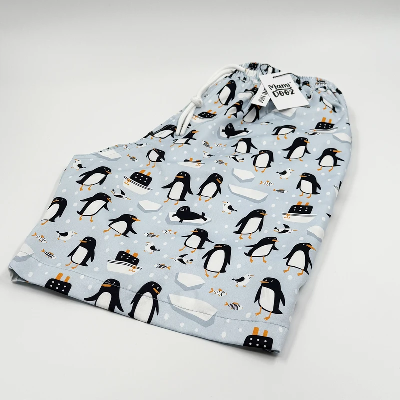 عکس شماره 4 : شلوارک مردانه مامی دوز مدل پنگو سیتی