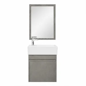 ست کابینت و روشویی دیواری مدل 2002 به همراه آینه