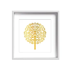 تابلو طلاکوب زرکات طرح درخت مدل Tree