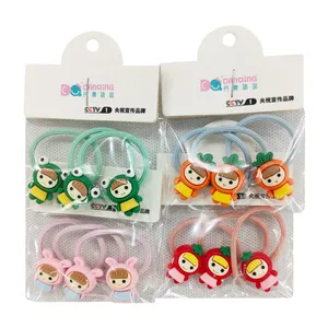 کش مو دخترانه مدل عروسکی کد FF-440 بسته 12 عددی