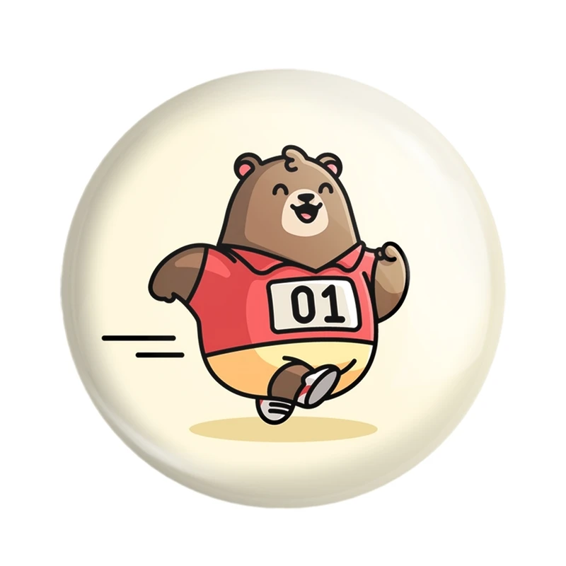 مگنت خندالو مدل حیوانات بامزه خرس کد 28350