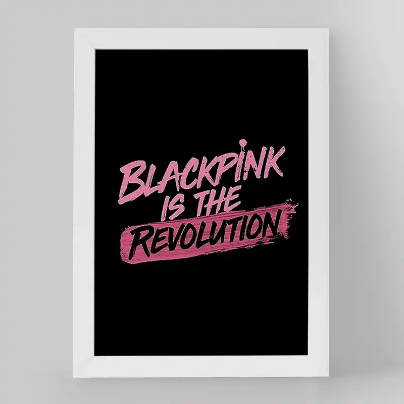 تابلو خندالو مدل گروه بلک پینک کد 16708