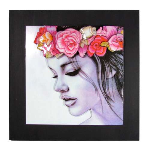 تابلوبرجسته سه بعدی ژیوان رز مدل3600