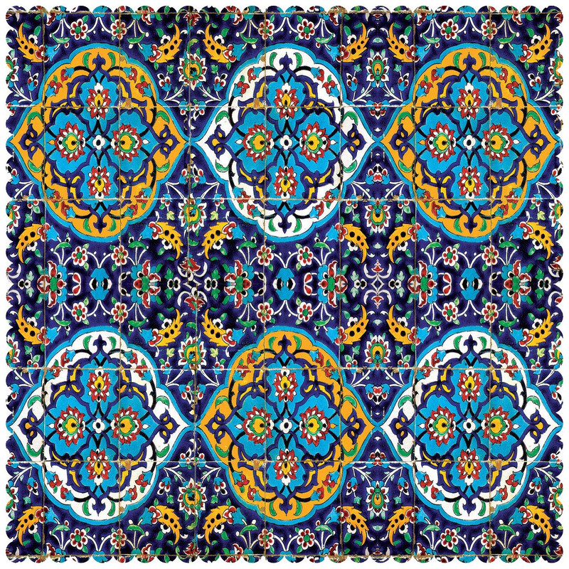 رومیزی رنس مدل T1-42016 سایز 90x95 سانتی متر رومیزی رنس مدل T1-42016 سایز 90x95 سانتی متر