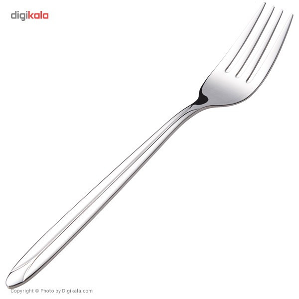 سرویس قاشق و چنگال 30 پارچه ناب استیل مدل Palermo