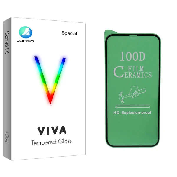 محافظ صفحه نمایش سرامیکی جانبو مدل Viva Glass مناسب برای گوشی موبایل اپل iPhone 12 Pro