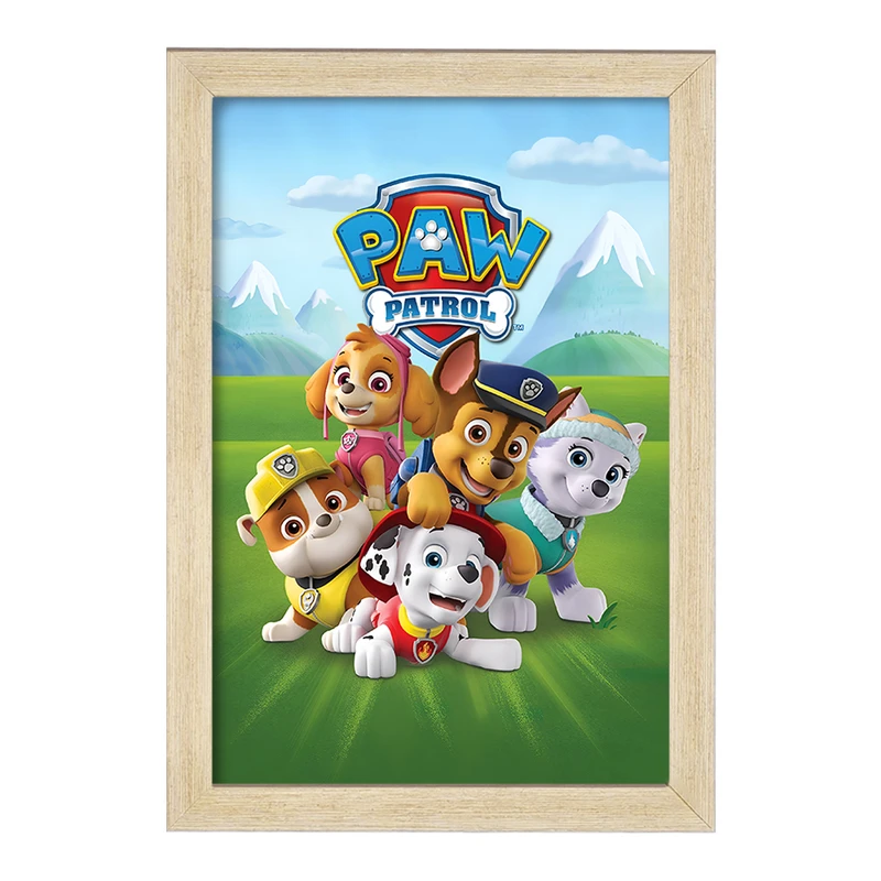 تابلو خندالو مدل سگ های نگهبان کد F11020