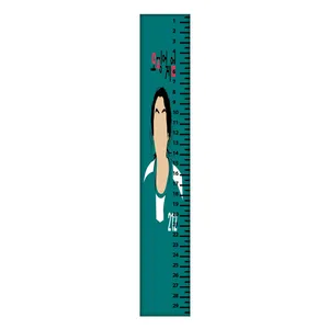 خط کش 30 سانتی متر طرح Squid Game کد 2256