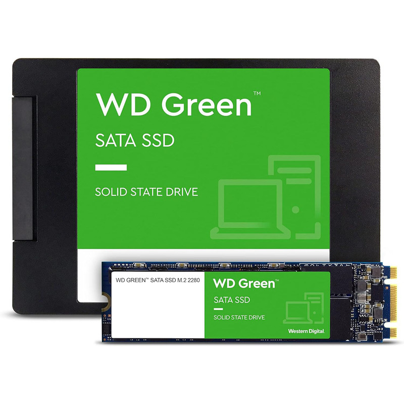 اس اس دی اینترنال SATA III وسترن دیجیتال مدل Green ظرفیت 480 گیگابایت