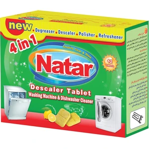 قرص جرم-گیر ماشین-ظرفشویی و ماشین-لباسشویی ناتار بسته 12 عددی