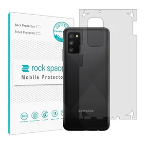 Rock space HyGEL model transparent phone back protector suitable for Samsung Galaxy M02 mobile phone