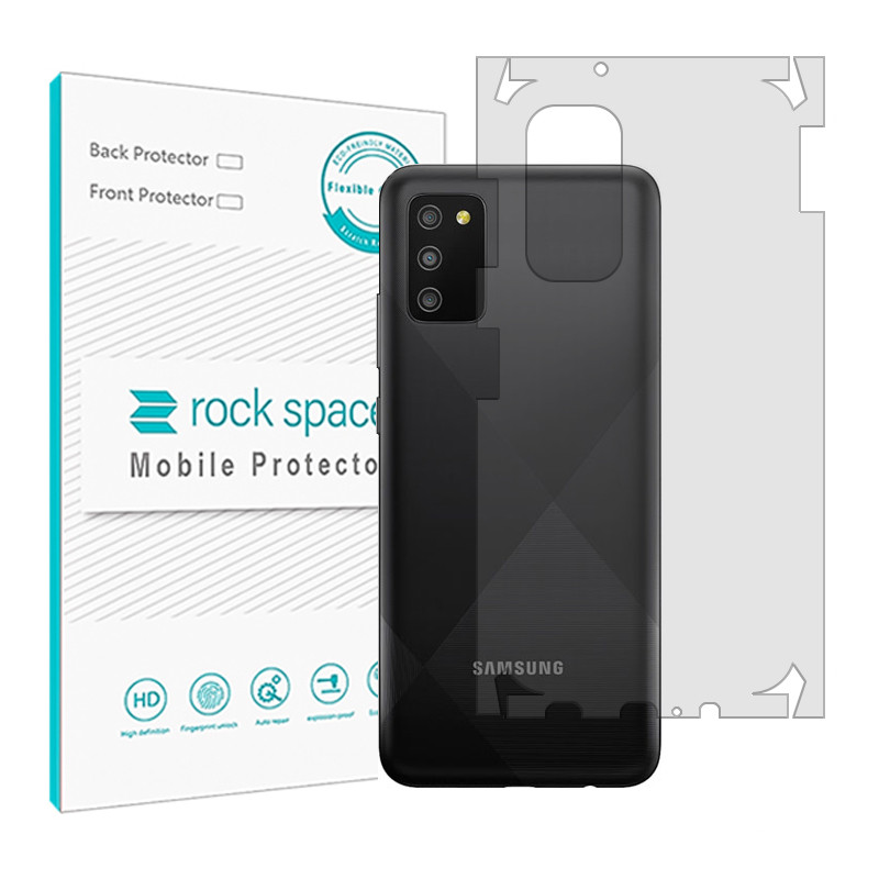 محافظ پشت گوشی شفاف راک اسپیس مدل HyGEL مناسب برای گوشی موبایل سامسونگ Galaxy M02