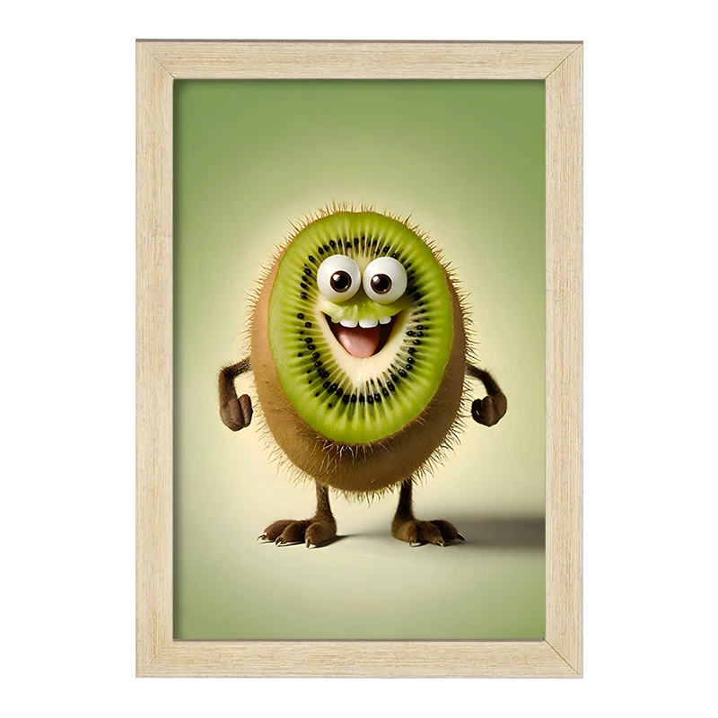 تابلو خندالو مدل کیوی بامزه کد F8620